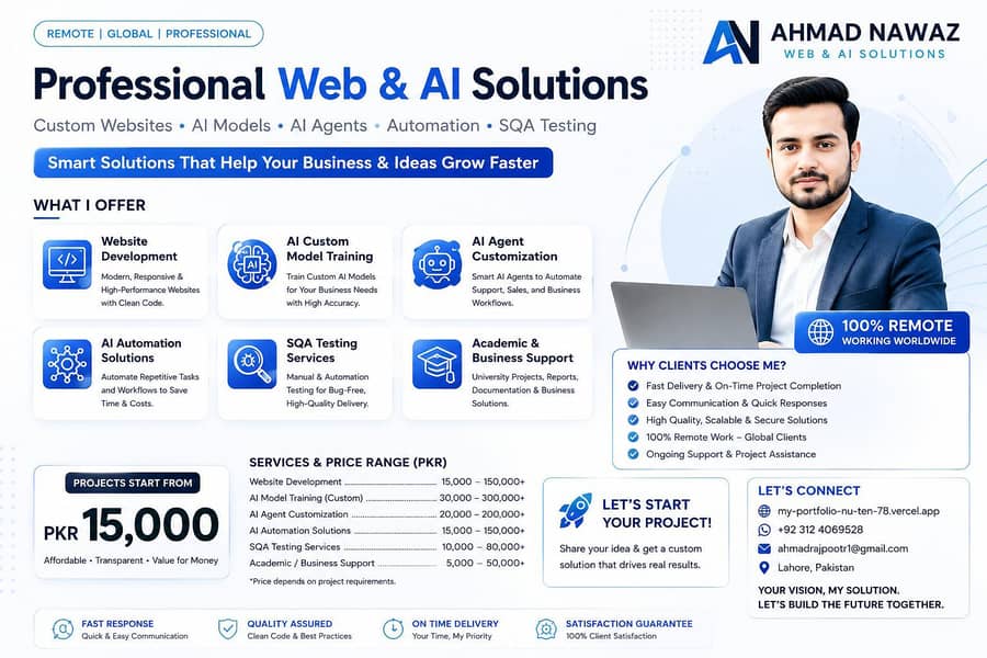 Professional Web Development & AI Solutions 0
