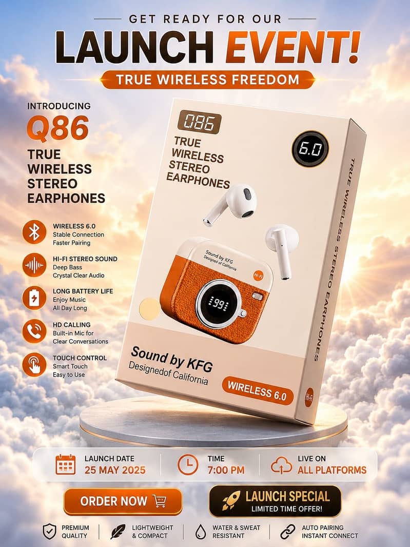 Earbuds Q86 3