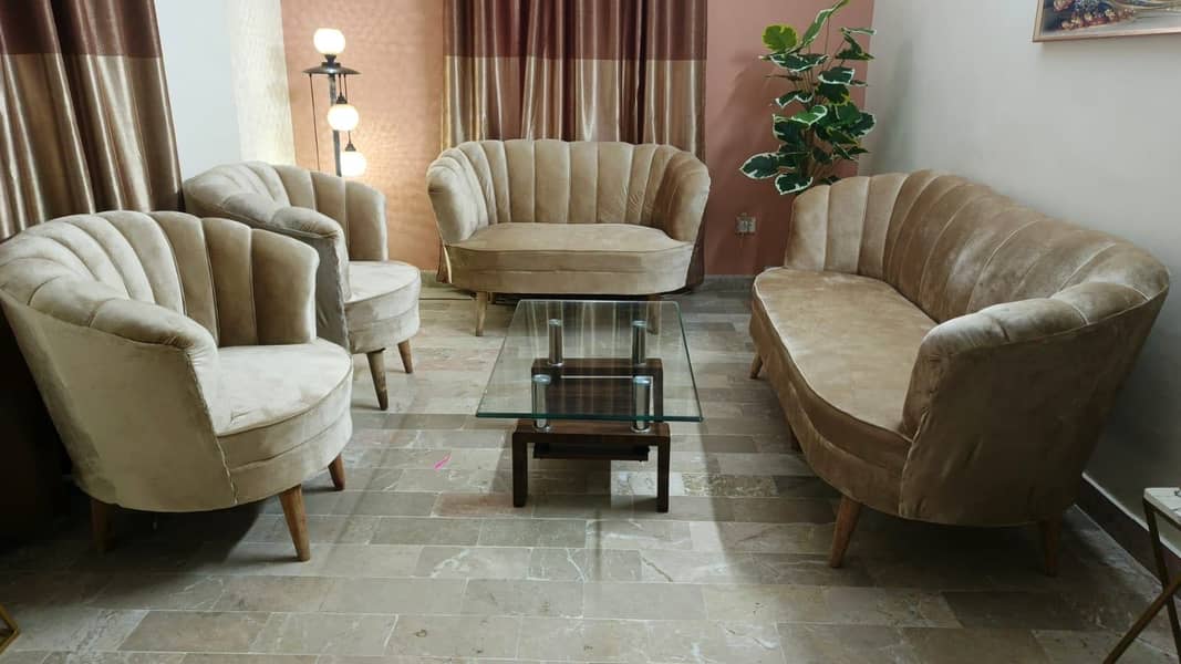 New sofa set and table set 0