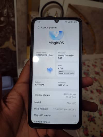 Honor x 5c plus 4+4/128 GB