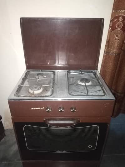 cooking range. . . .