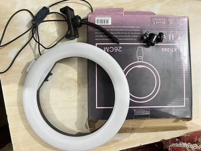 Premium Tripod Stand with Ring Light– Adjustable & Strong