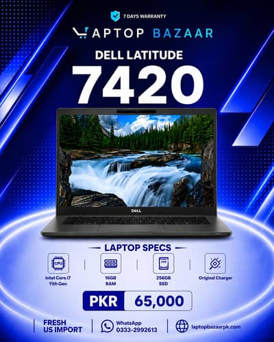 Dell 7420 i7 11 gen