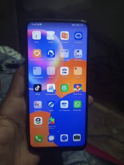 Huawei y9a 8 128 side fingerprint pop camera all OK working