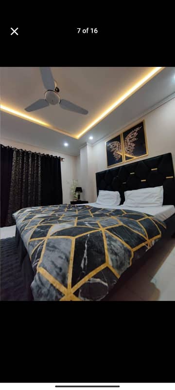 2BED FURNISH APARTMENT AVAILABLE DAILY WEEKLY BASIS FOR RENT IN ISLAMABAD E11 2