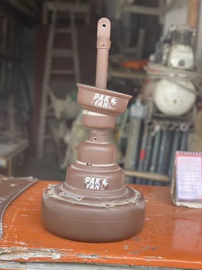 Use  2 fan