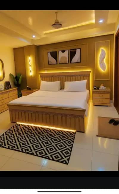 1BED FURNISH APARTMENT AVAILABLE DAILY BASIS FOR RENT IN ISLAMABAD E11 2