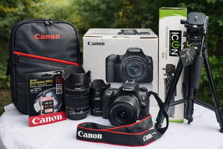 Canon EOS 200D II + ICON Tripod