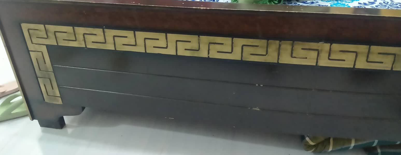 Large Bed With Matress 3
