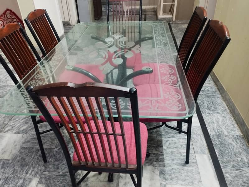 Six Seater dining table 1