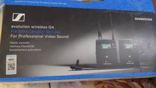 Sennheiser Evolution Wireless G4 Portable Lavalier Mic set