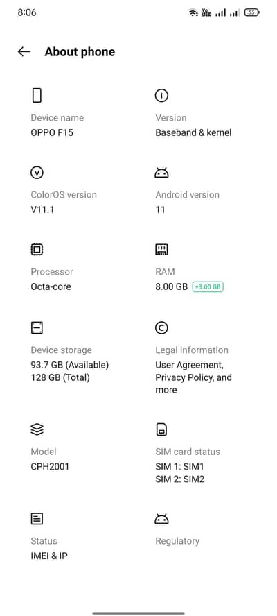OPPO F15