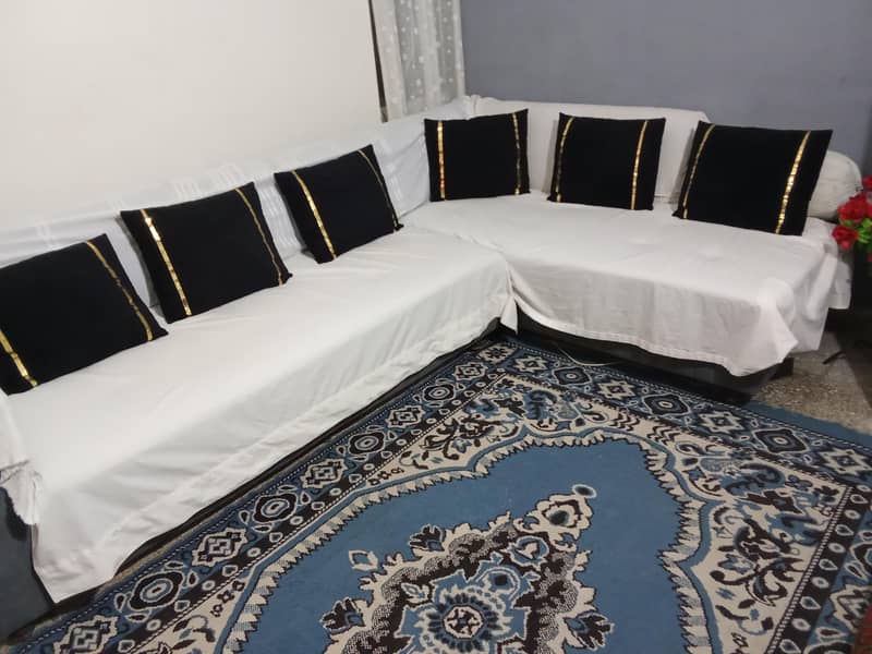 6 seater corner sofa set 3