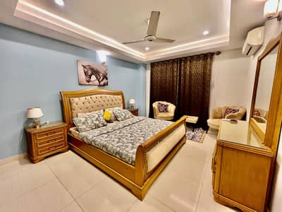 2BED FURNISH APARTMENT AVAILABLE DAILY WEEKLY BASIS FOR RENT IN ISLAMABAD F11