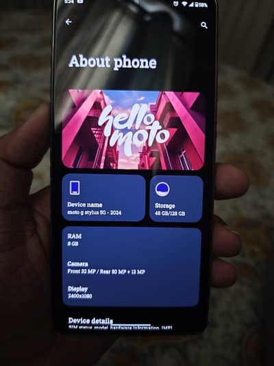 Motorola Moto G Stylus 2024 Dual PTA