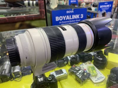 Dslr camera lena 70/200. mm. F2.8 only 70000/= 03212306356
