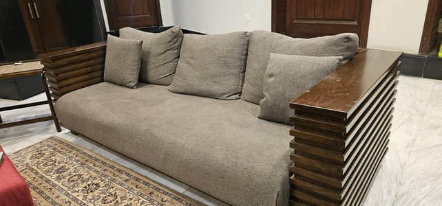 7 seater sofa set with Table and Tv console