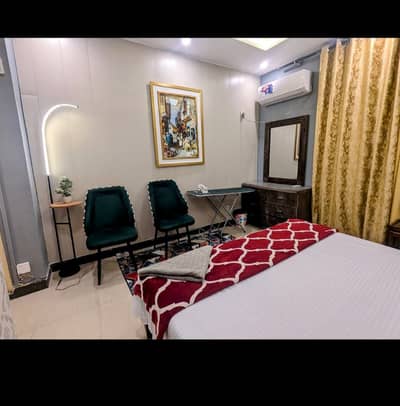 1BED FURNISH APARTMENT AVAILABLE DAILY BASIS FOR RENT IN ISLAMABAD F11