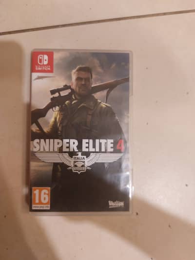 Nintendo switch game sniper elite  2