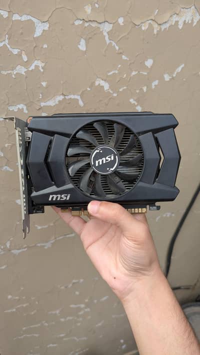 MSI GTX 750ti 2GB DDR5 Graphics Card.