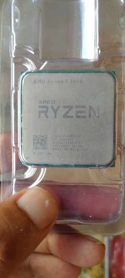 Ryzen 5 2600 used with cooler