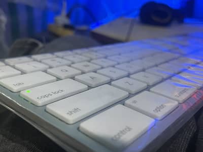 Genuine Apple A1243 Aluminum Wired USB Keyboard with Numeric Keypad