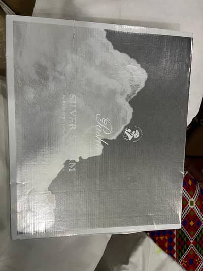 unstiched silver storm pure white color pasha fabrics brands
