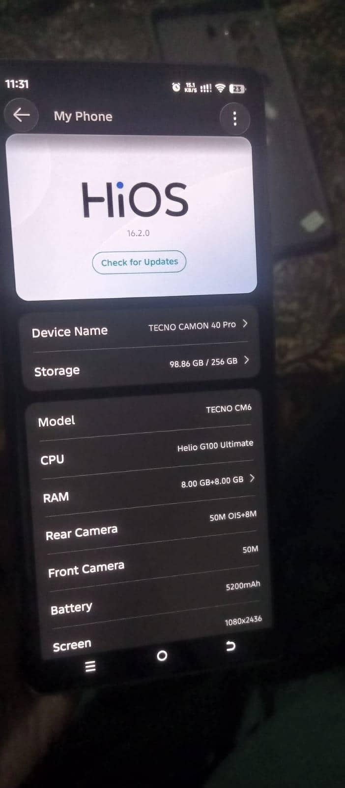 tecno Camon 40 Pro. 1