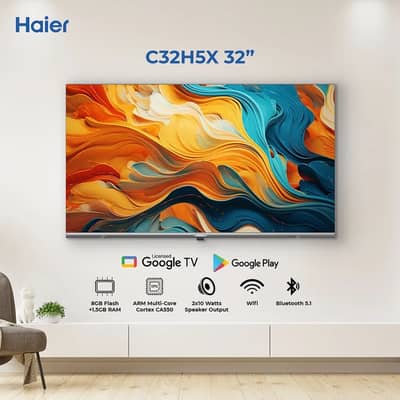 Haier 32" Google TV - Candy Series