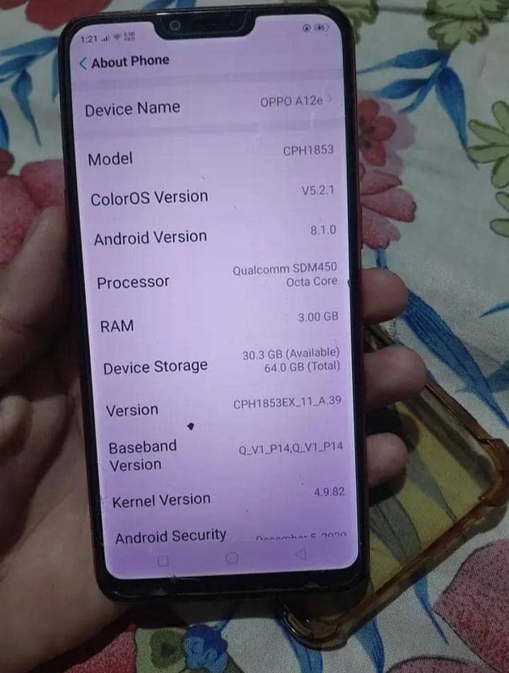 OPPO A12e 2