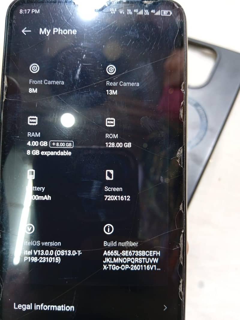 Itel A70 3