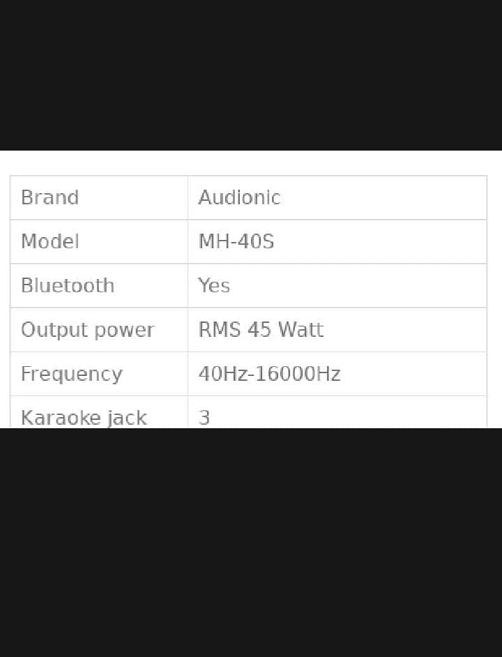 Audionic mh 40s advance 2