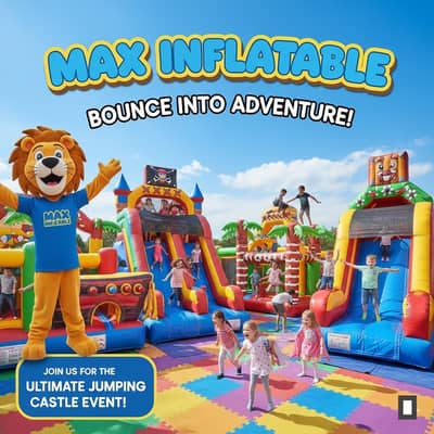 Bouncy Castle | Kids Castle | Baby Castle | Jumbo Jump | Inflatable