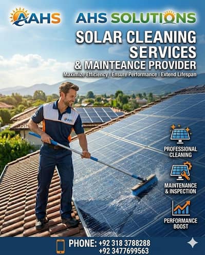 Ahs solar cleaning and installation