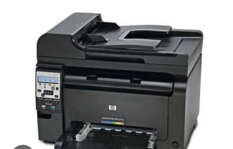 HP Laser Jet Pro 100 M175nw, Wireless, High Quality, Color All in 1