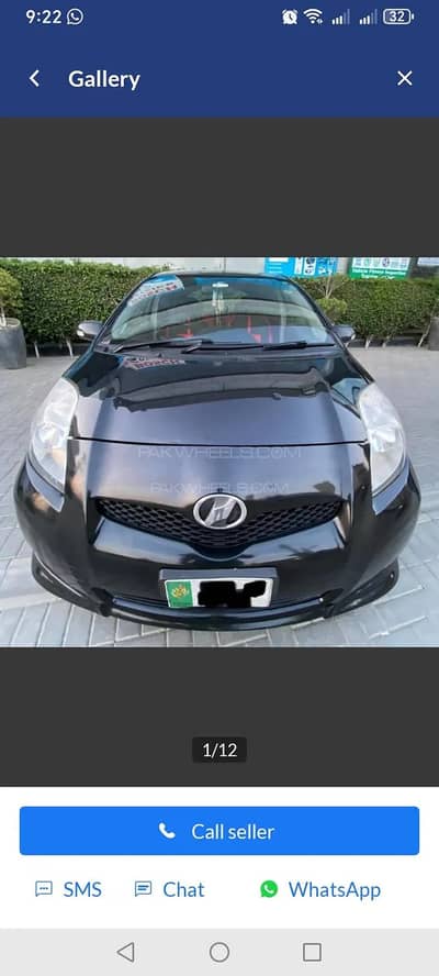 Toyota Vitz F 1.0 2013  Model