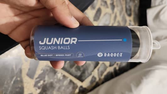 Raquex (UK) Blue Dot Squash Balls Pack