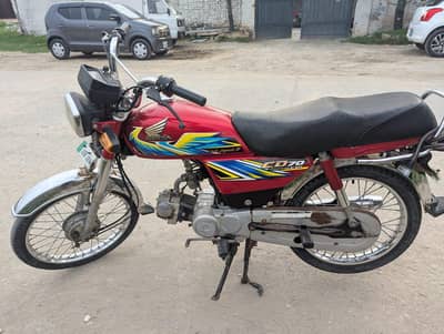 Honda CD 70/ Good condition/ Punjab Registration.