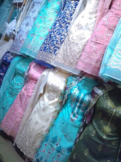 Tissue Organza Fancy Suit