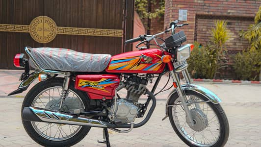 Honda CG 125 1986 model converted to 2026