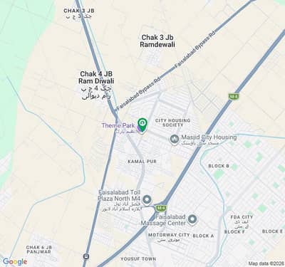5 marla plot for sale Citi Housing Sargodha road Faisalabad