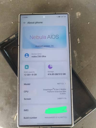 Zte nubia Z50 Ultra exchange possible