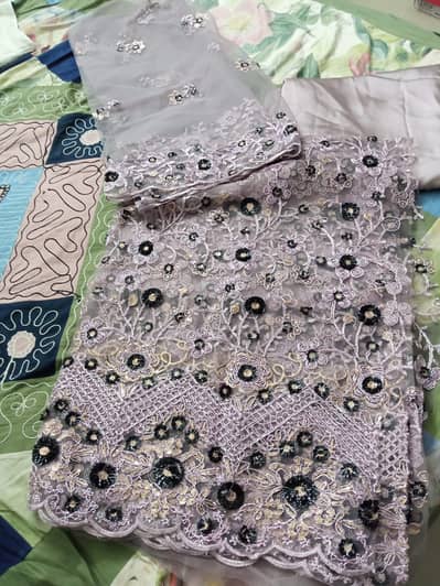  Beautiful Net 3-Piece Suit for Sale 