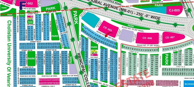10 Marla Prime Residential Plot for sale