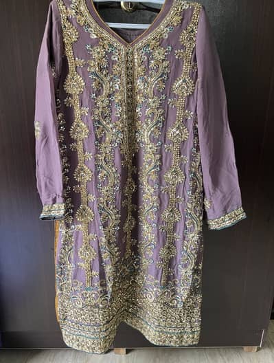 Mauve Purple Heavy 3pc - Suit