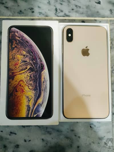 iPhone XS Max pta approved 256gb with box cable and charger