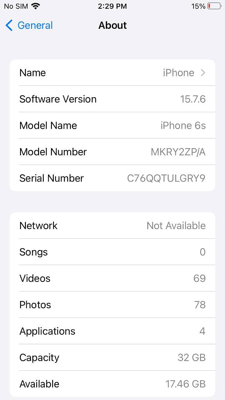 Apple iPhone 6S 1