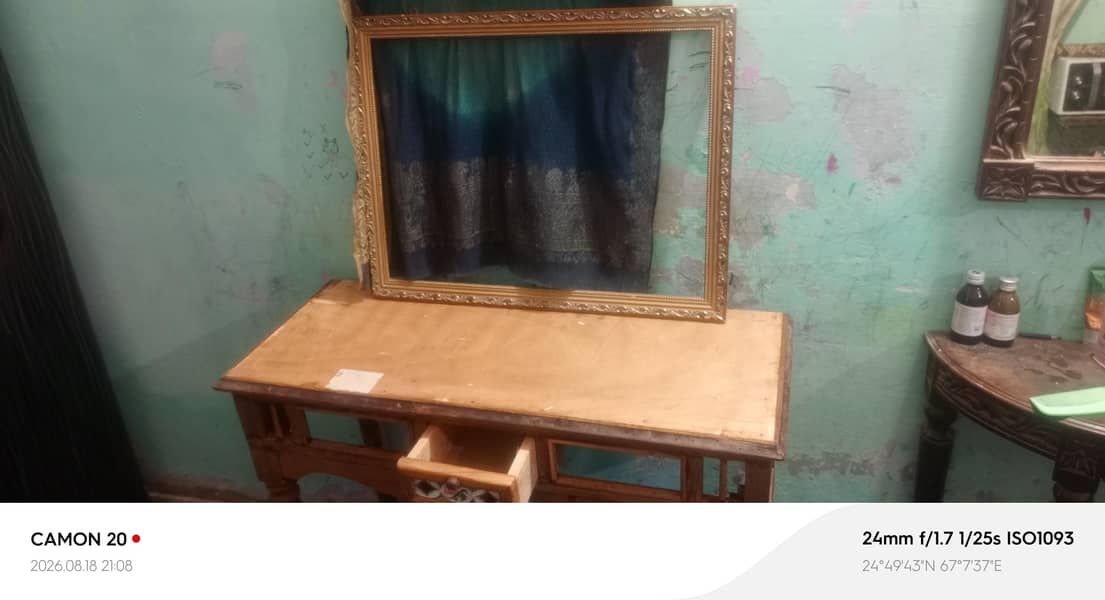 Antique consol table 1