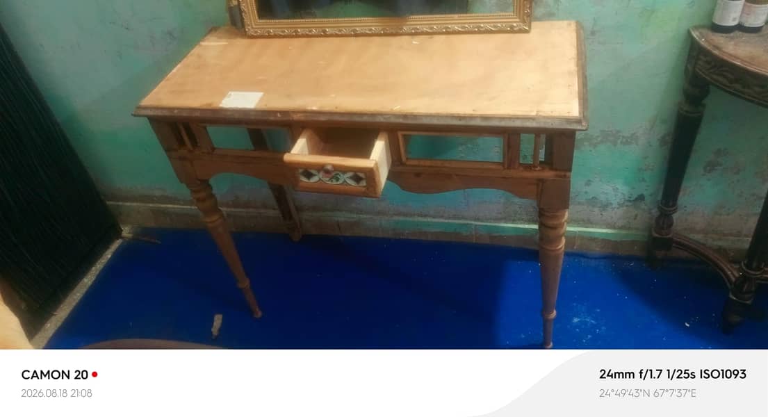 Antique consol table 2