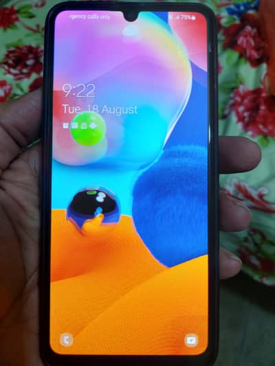 Samsung Mobile A31 Pannel only